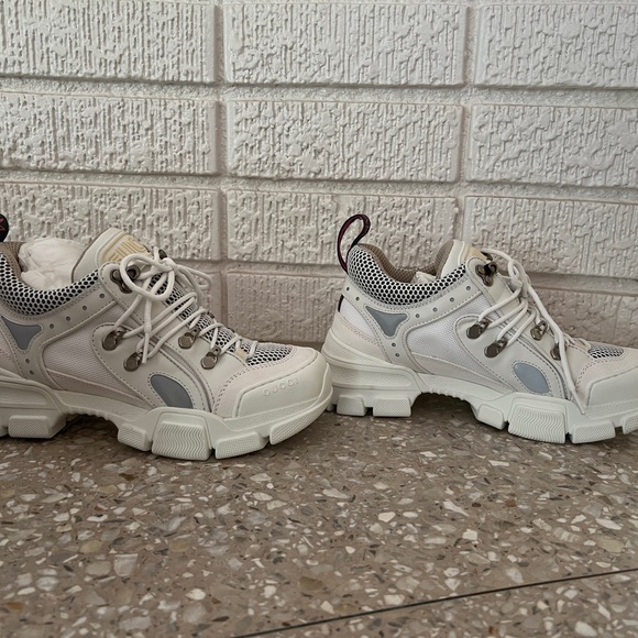 NIB AUTHENTIC GUCCI GLASHTREK SNEAKER - Picture 5 of 16